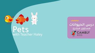 الحيوانات الأليفة باللغة الإنجليزية للأطفال | Learn about Pets | درس مجاني من كامبلي كيدز