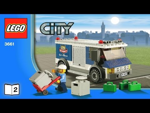 LEGO 3661 Bank u0026 Money Transfer City Police (Instruction booklet)