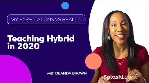 My Expectations vs Reality: Teaching Hybrid in 2020