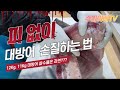 [대방어 피없이 손질하는 법] 이렇게 피안나오는 장면 보셨나요? 대방어 12kg, 11kg 살 수율은 과연? How to fillet Large Yellowtail fish.