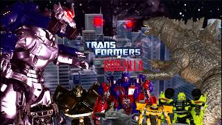 Godzilla x Transformers | Full Movie (StopMotion Series)