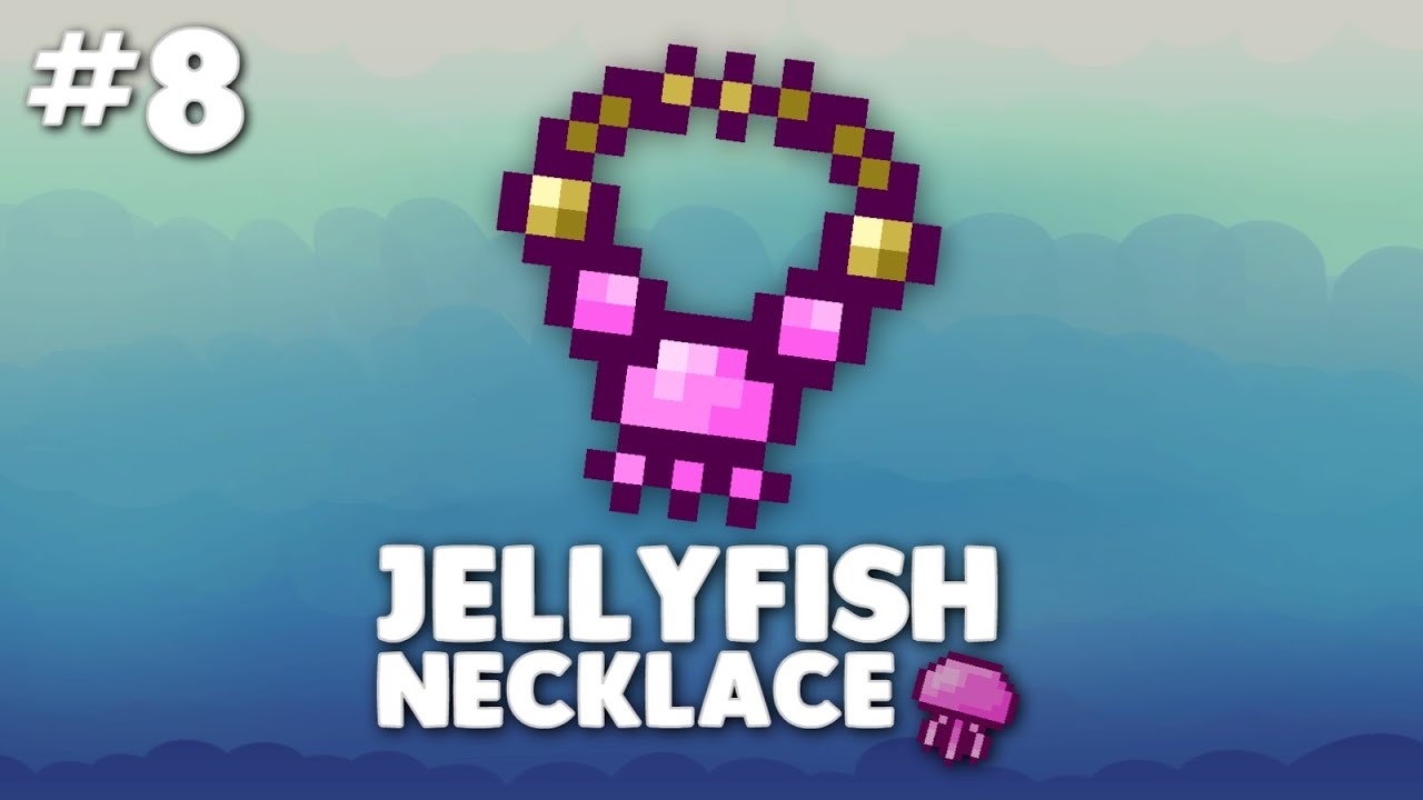 TERRARIA | TH - JELLYFISH NECKLACE - สร้อยคอเรืองแสง!