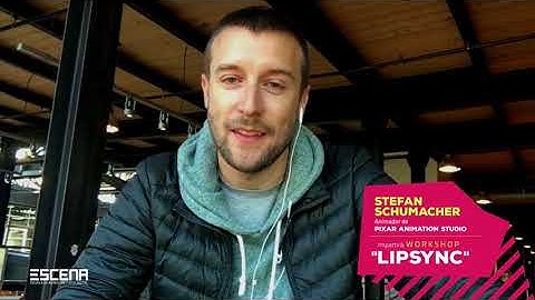 Stefan Schumacher, animador de Pixar, en Talento en ESCENA 2018
