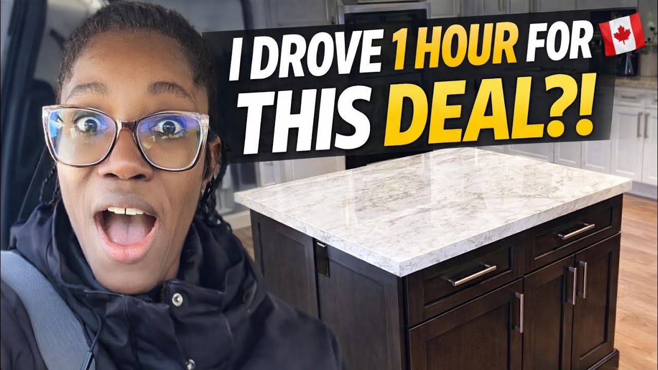 Building My Canada Dream Home 🇨🇦 | Facebook Marketplace Kitchen Island STEAL!