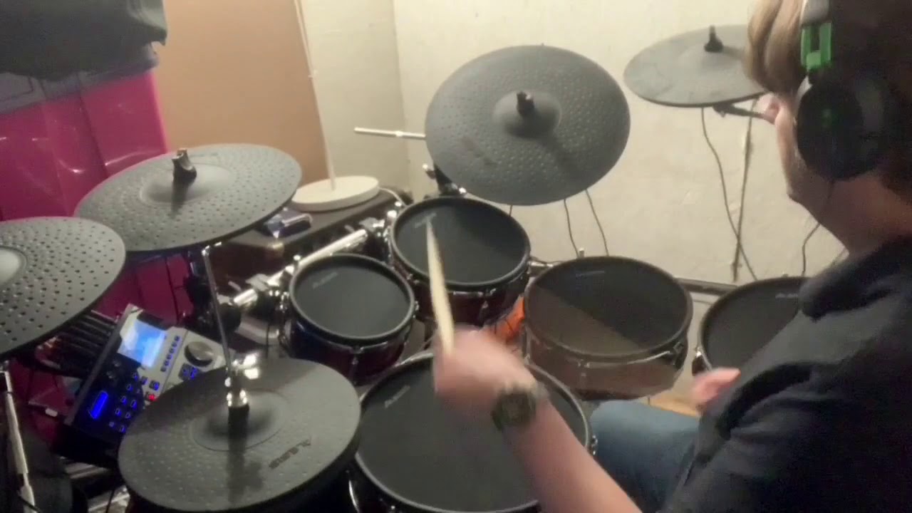 Flam Accents round kit with different kick drum patterns YouTube