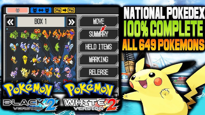 Official National Pokedex & Guide Vol.2 Pokemon Black and White 2