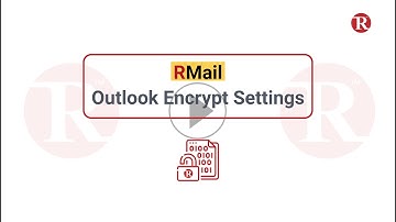 RMail Outlook Encrypt Settings