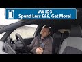 VW ID.3 - Spend Less, Makes More Sense!