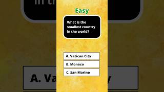 Challenge Yourself! 3-Level Quiz: Easy, Medium, and Hard 🧠✨：Geography version【Vol.12】