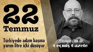 Türkiye'de Adam Başına Yarım Litre İçki Düşüyor | Mustafa Can ile Geçmiş Gazete
