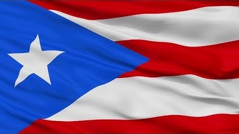 Waving National Flag of Puerto Rico | Motion Graphics - Videohive template