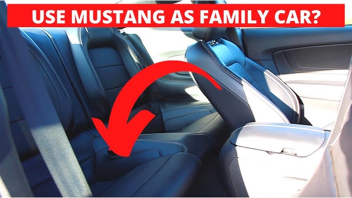 2019 Mustang GT, How To Fold Down Mustang Back Seats