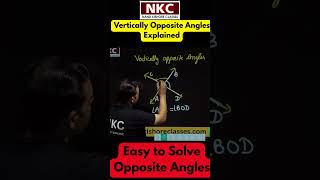 What Are Vertically Opposite Angles? | Geometry Basics | Why Are Vertically Opposite Angles Equal? 🤔