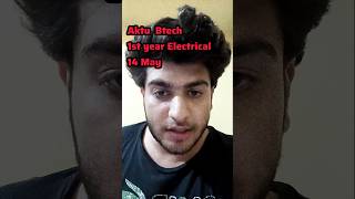 Electrical Aktu btech exam important questions
