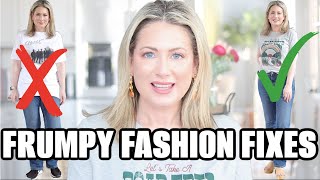 Frumpy Fashion Fixes | What