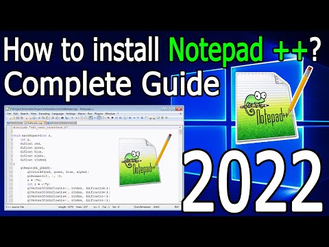 วีดีโอ: ฉันจะนำเข้าธีมจาก Notepad ++ ได้อย่างไร