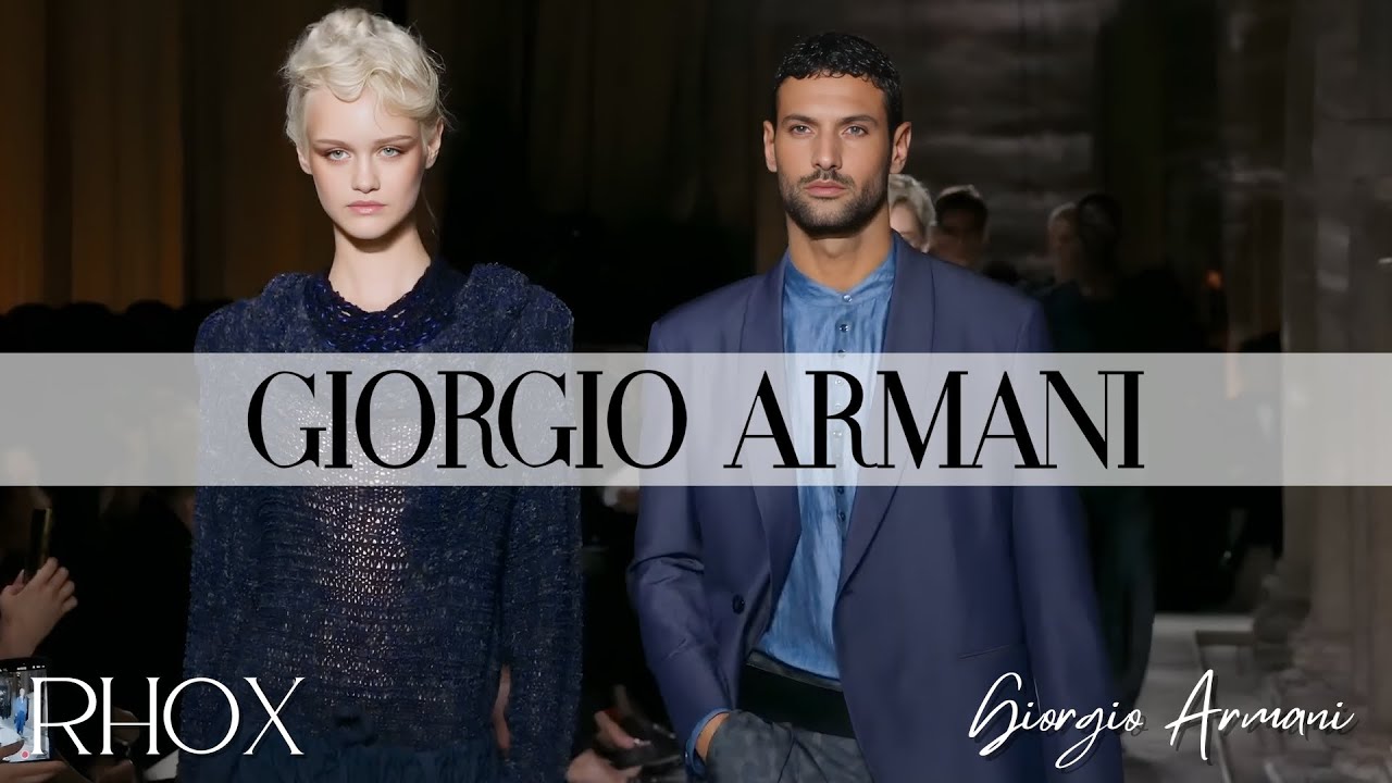 Джорджо Армани | Весна/Лето 2026 | Подиум Недели моды в Милане