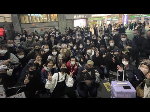 1曲目から人集りが凄すぎたっ！「ツキミソウ/Novelbright」cover  一華ひかり 新宿路上ライブ 2021.11.13