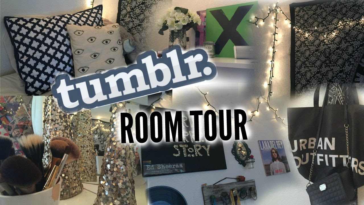 Tumblr Inspired Room Tour 2015 Youtube