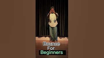 Learn how to Bounce. HipHop Beginners Tutorial. #danceinformationvlog #guidechannel #shortvideo
