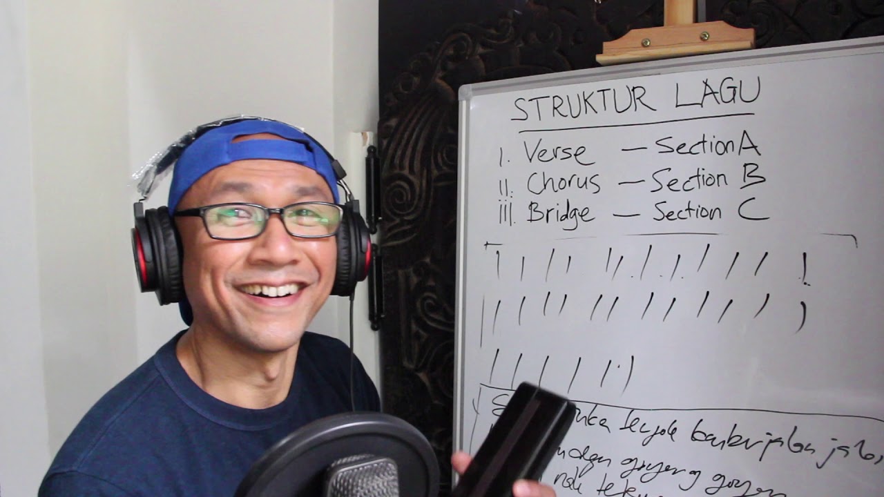TULIS LIRIK LAGU DENGAN TEKNIK HUJAN — AD SAMAD
