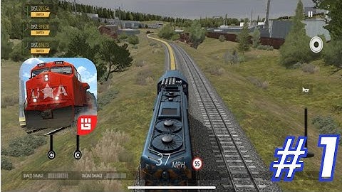 Train Simulator PRO 2018 - iOS / Android - Gameplay Video
