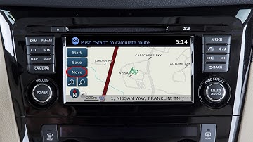 2017 Nissan Rogue HEV - Navigation Button (if so equipped)