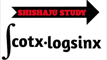 integral of cotxlogsinx dx class 12th solution exercise 7.4 by substitution method.