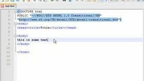 XHTML Tutorial - 5 - Unordered Lists and Blockquotes