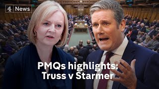 New prime minister Liz Truss faces Keir Starmer in first PMQs