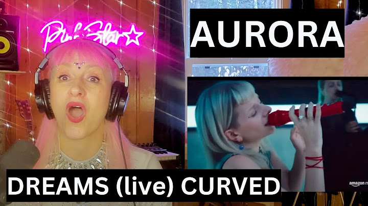 AURORA DREAMS LIVE | Artist & Vocal Performance Coach Reaction & Analysis