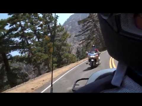 GoldWings on Angeles Crest Hwy