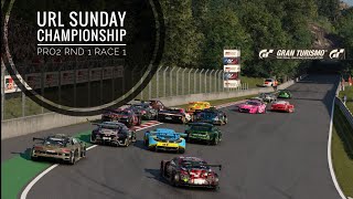 URL Sunday championship Pro 2  Rnd 1 Race 1