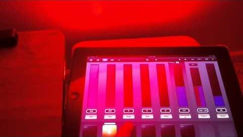 Luminair iPad Lighting Control app preview video