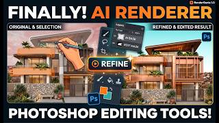Full Finally, an AI renderer with a Photoshop-style editing tool News