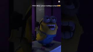 POV: When school holidays is here🤫🤫🤫
