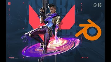 Astra VALORANT 3D Model