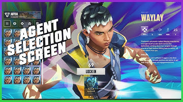 VALORANT : ALL AGENT SELECTION ANIMATIONS SHOWCASE | SEASON 2025 - ACT 2