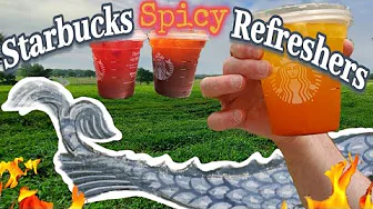NEW Starbucks Spicy Lemonades: I Taste ALL 3 and INCREASE the HEAT! Strawberry-Pineapple-Dragonfruit