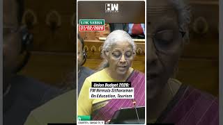 #Shorts | Union Budget 2026: FM Nirmala Sitharaman On Education, Tourism | Modi Government | BJP
