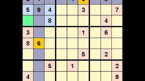How to Solve Los Angeles Times Sudoku Expert August 3, 2022