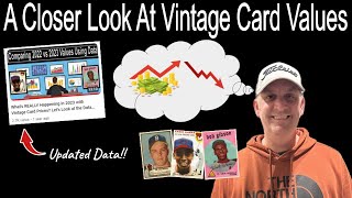 What's REALLY Happening With Vintage Card Prices? Let's Look At The Data To Find Out!!