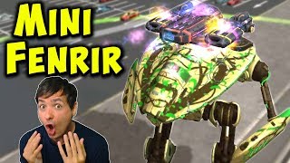 Brutal Tank MENDER - MINI FENRIR - War Robots Mk2 Gameplay WR