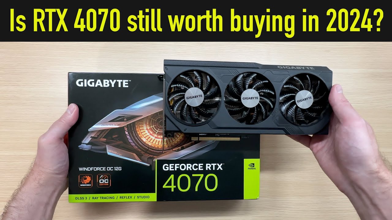 新品　Gigabyte GeForce RTX 4070 WINDFORCE GIGABYTE GeForce RTX 4070 Super WINDFORCE OC 12G Graphics