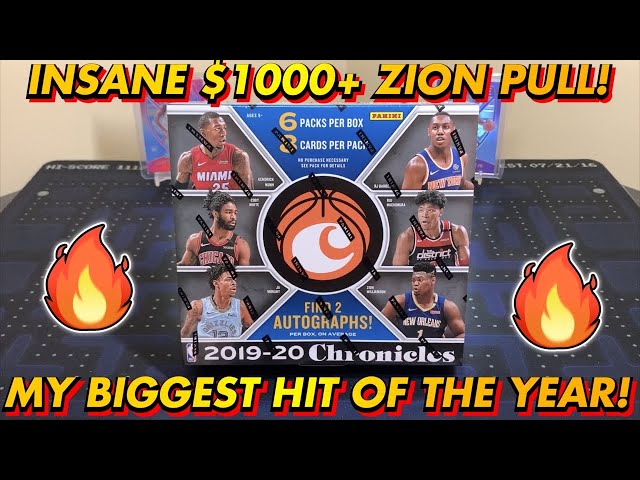 MY BIGGEST HIT OF 2020! INSANE $1,000+ ZION!* 2019-20 Panini