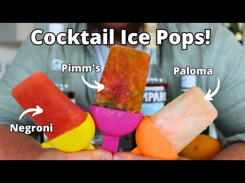 Cocktail Ice Lollies | 31 Days of BBQ