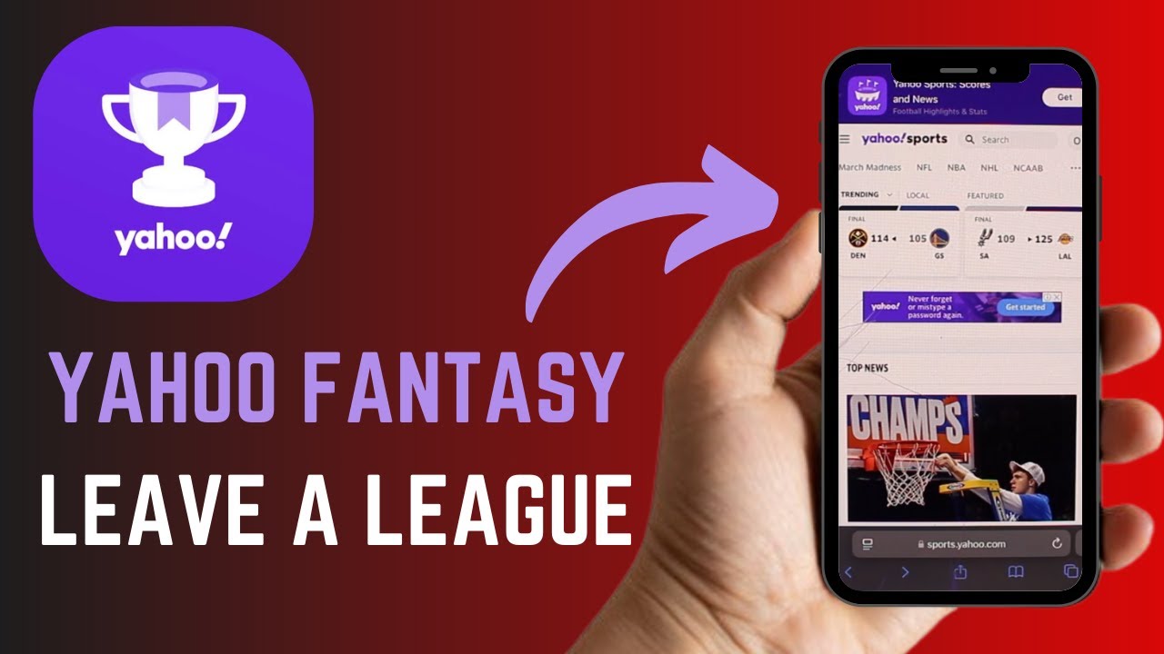 How to Exit a Yahoo Fantasy League Easily - Here's How To Leave Your Fantasy League