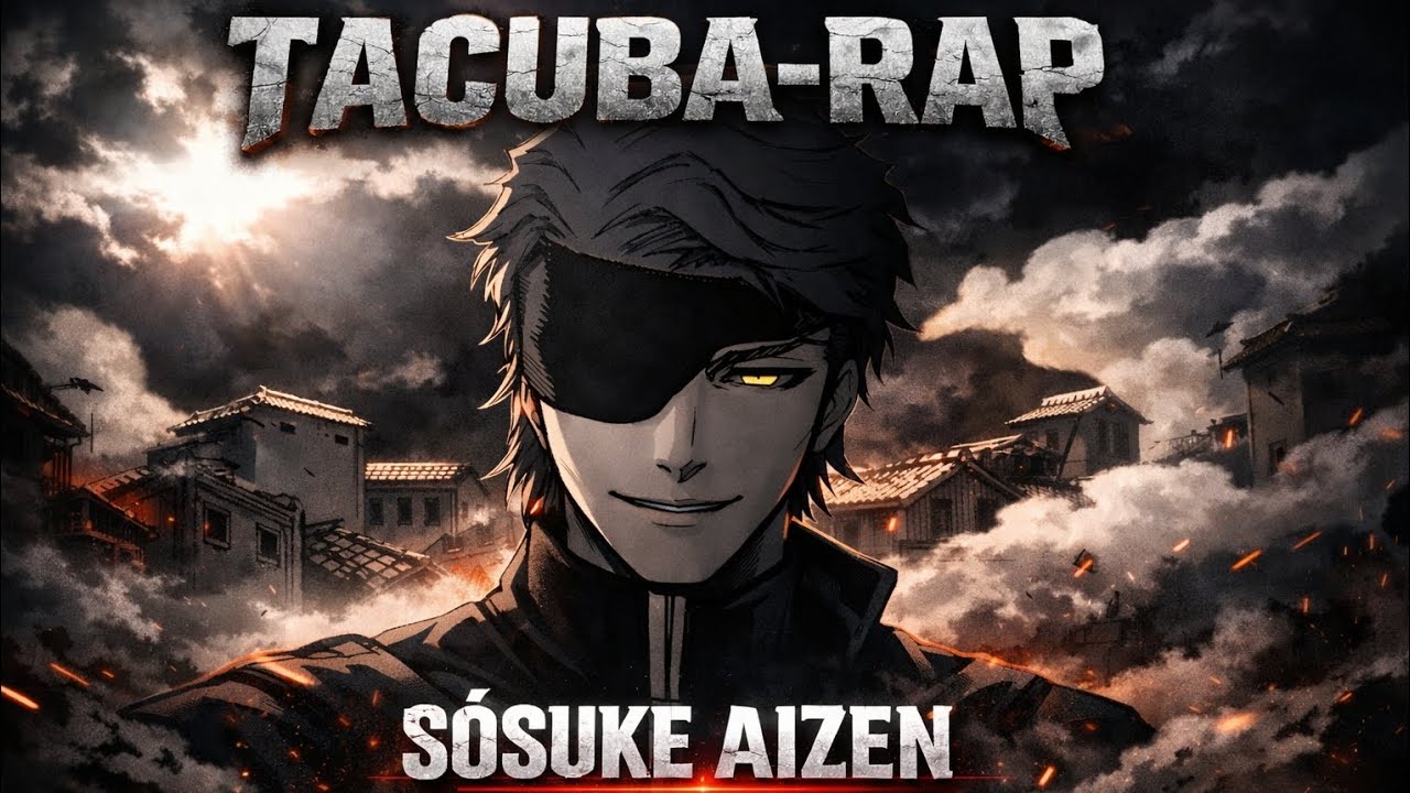 SŌSUKE AIZEN RAP - MAS ALLA DEL CAPITAN ♣️🧠⚫ MANIPULACIÓN ⚫ #rapanime  #bleach  #sosukeaizen  #rap 