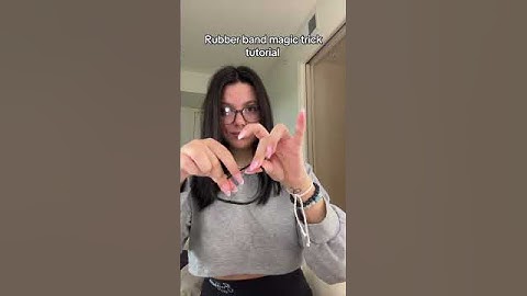 TUTORIAL karet gelang #shorts #trendingshorts #viralvideo #youtubeshorts #magic