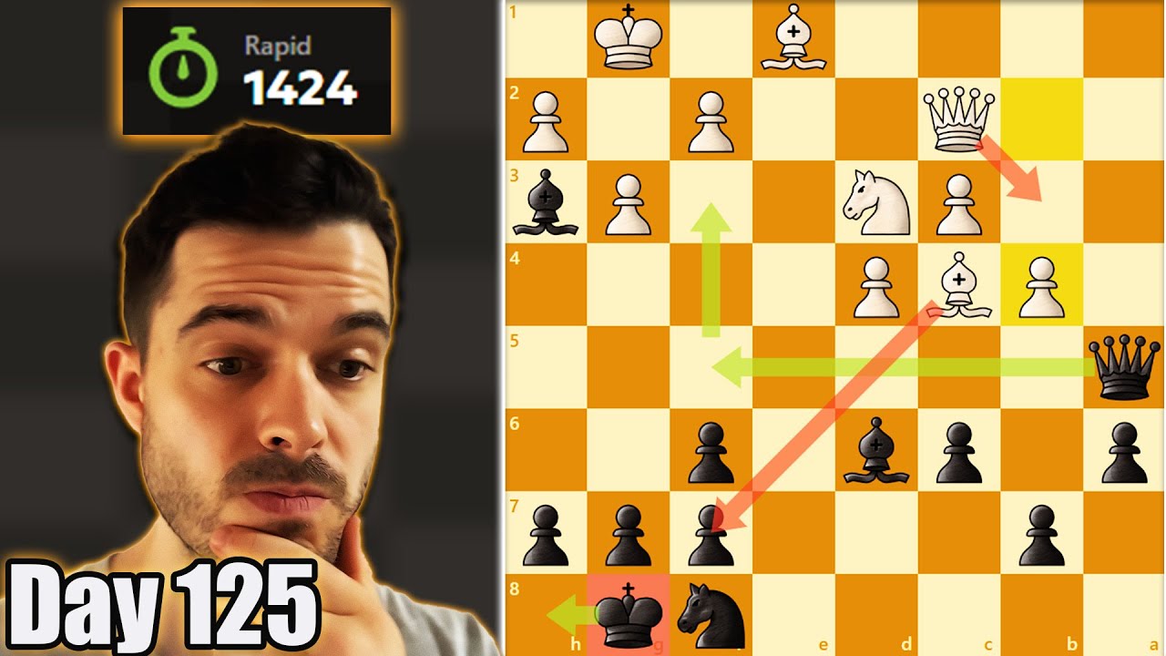 Day 125: Road To 1500 Chess | Facing Our Highest Rated Opponent! - YouTube